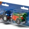 Siku Traktor New Holland med gödselspridare 1668