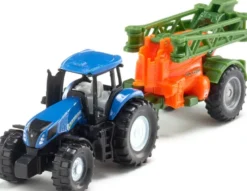 Siku Traktor New Holland med gödselspridare 1668