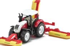 Siku Traktor Steyr med slåtterkross 1672