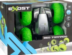 Silverlit Radiostyrd Bil 15 km/h eXost 360° Tornado Grön
