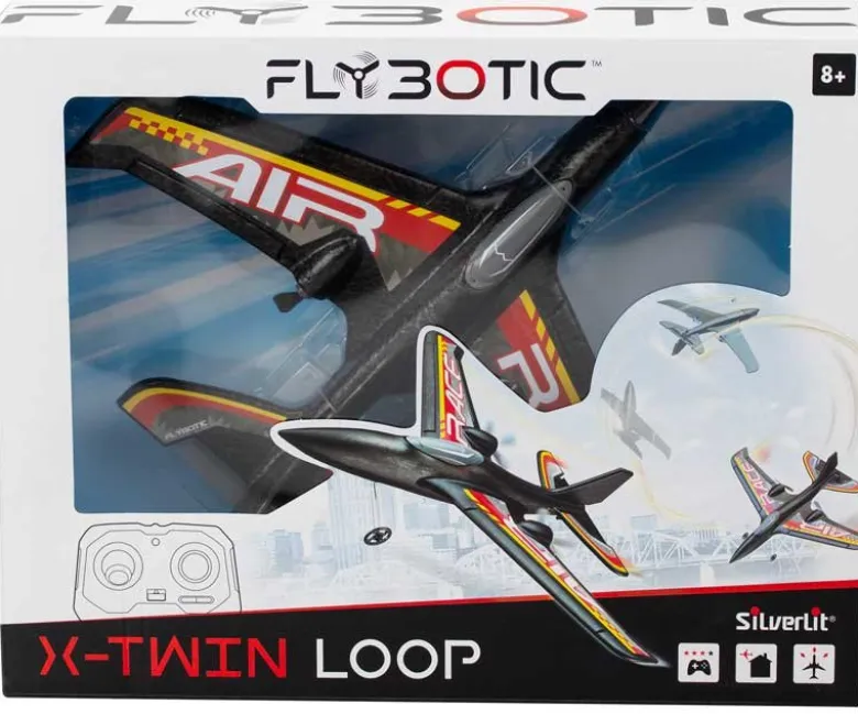 Silverlit Radiostyrt Flygplan X-twin Loop