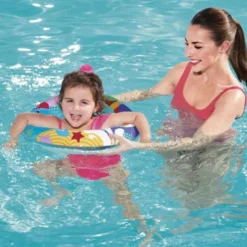 Simring och badring Delfiner 51 cm Bestway