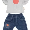 Skrållan Jeans och T-shirt till dockor