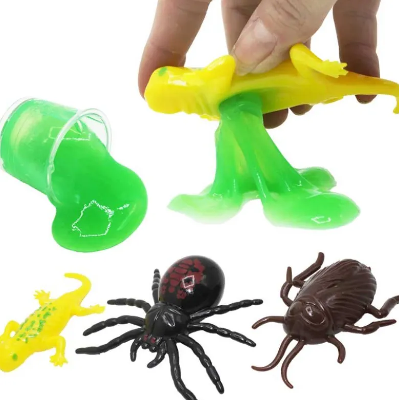 Slime djur Fidget Toys om suger upp slime Fidget