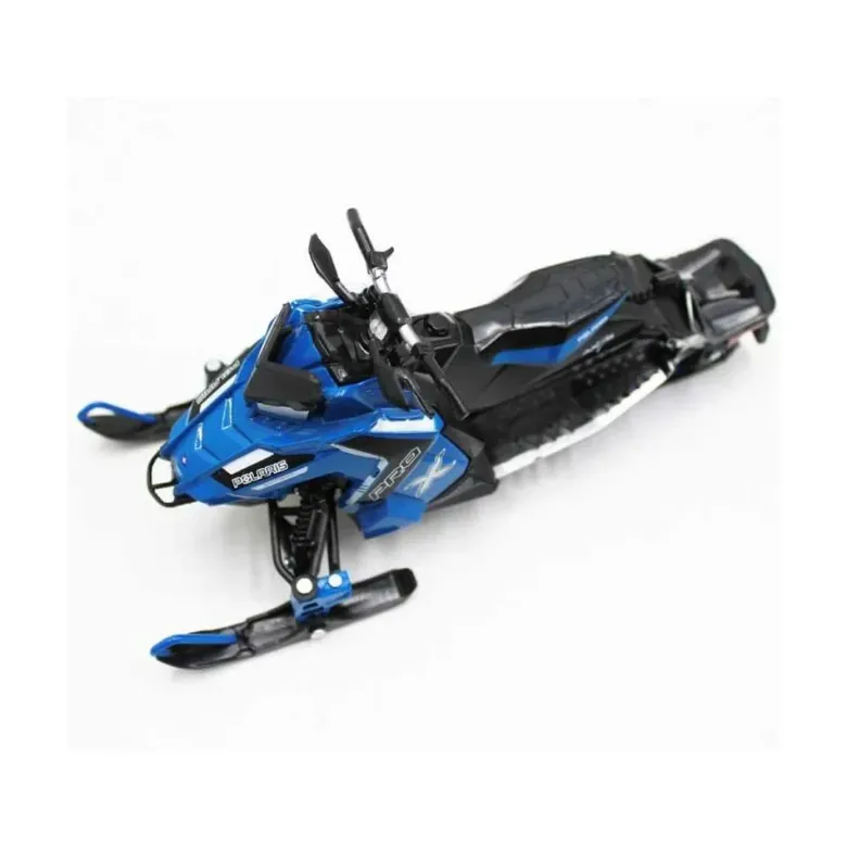Snöskoter 19 cm Polaris Switchback Pro-X 800 Leksak till barn NewRay 1:16
