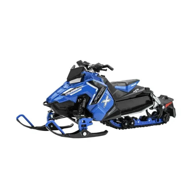 Snöskoter 19 cm Polaris Switchback Pro-X 800 Leksak till barn NewRay 1:16