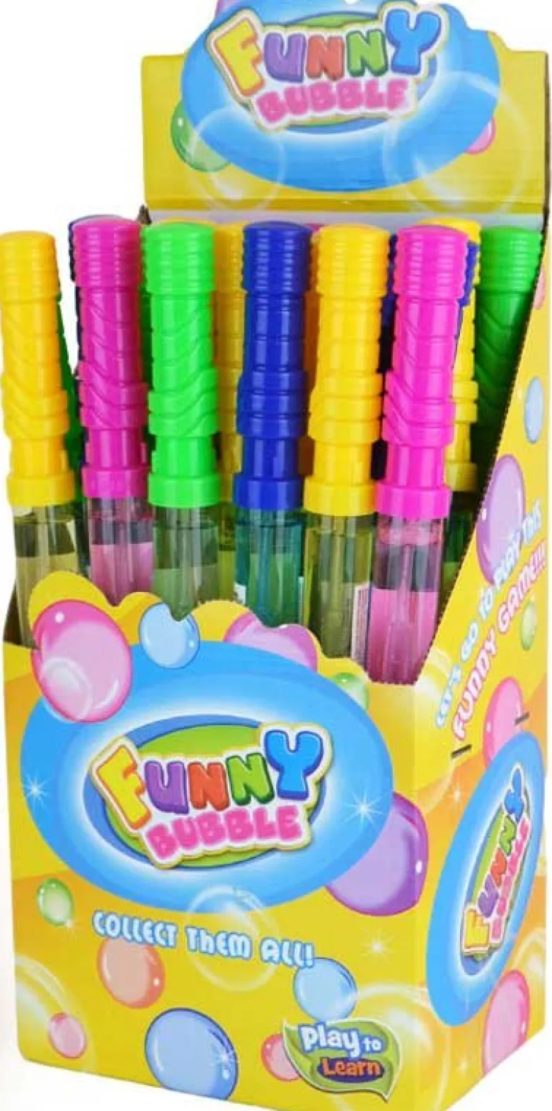 Såpbubbelstav Såpbubbelsvärd i härliga färger 37 cm