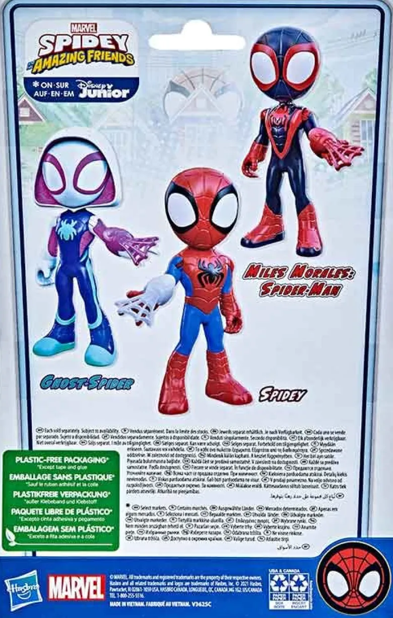 Spiderman Figur Spidey and his Amazing Friends Supersized 23 cm