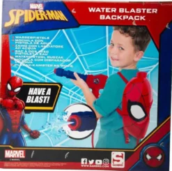 Spiderman vattenpistol med tank på ryggen