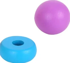 Stapelleksak i trä geometriska former för barn Tooky Toy