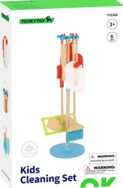 Städset leksak för barn 6 st. delar Tooky Toy