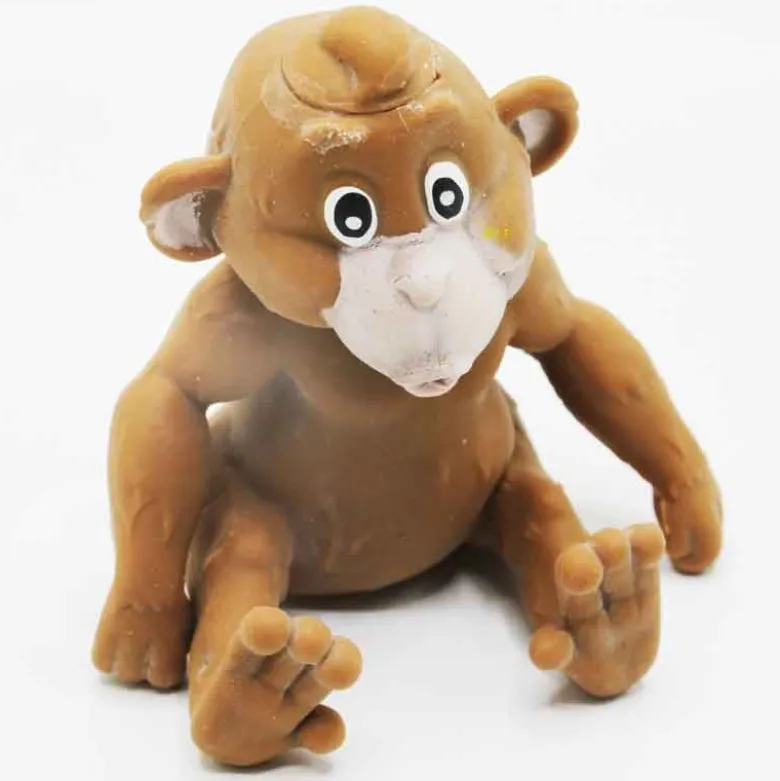 Söt Klämapa Stretchy Klämdjur 15 cm