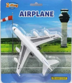 1 st. Leksaksflygplan Pull-Back Kids Globe