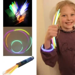 50 st. Lysande armband och stavar Glow Sticks 20 cm