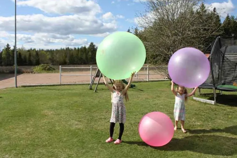 Stor boll fyll med vatten eller luft 120 cm