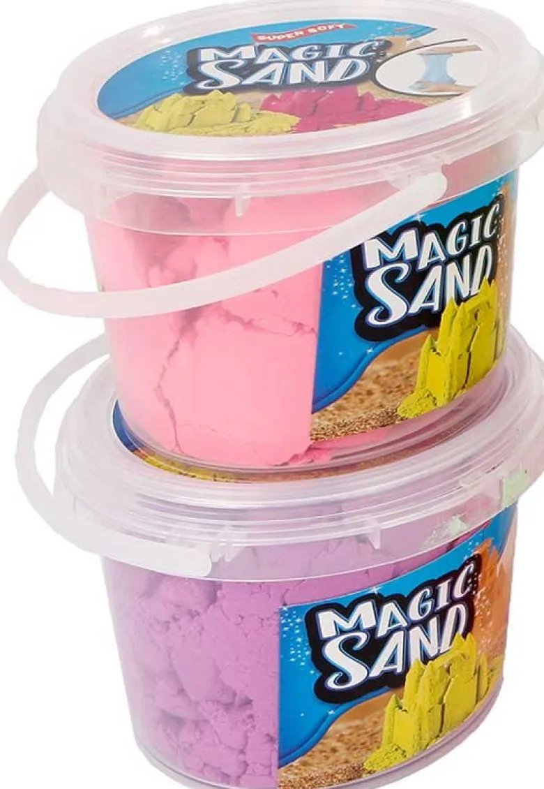 Stor burk med Magisk Sand Slime 500 gram