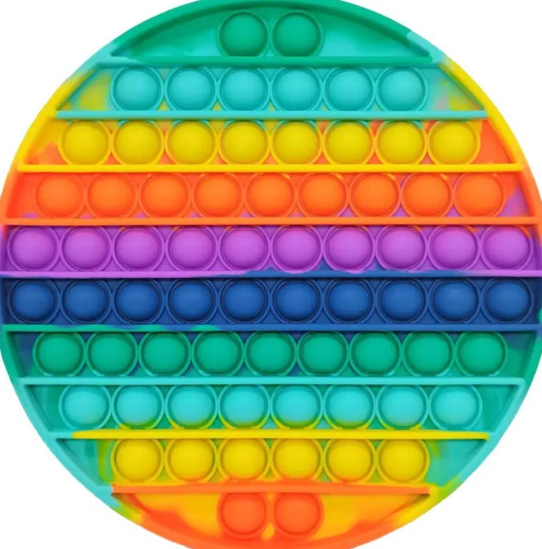 Stor Plop Up Jumbo Rund 20 cm. Fidgetgame