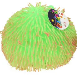 Stor Tvåfärgad Puffer Fluffy Klämboll 25 cm