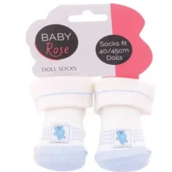 1 st. par sockar till dockor 35-45 cm Baby Rose