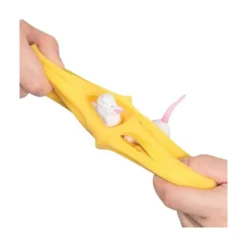 Stretchy ost med mysiga möss klämleksak fidget