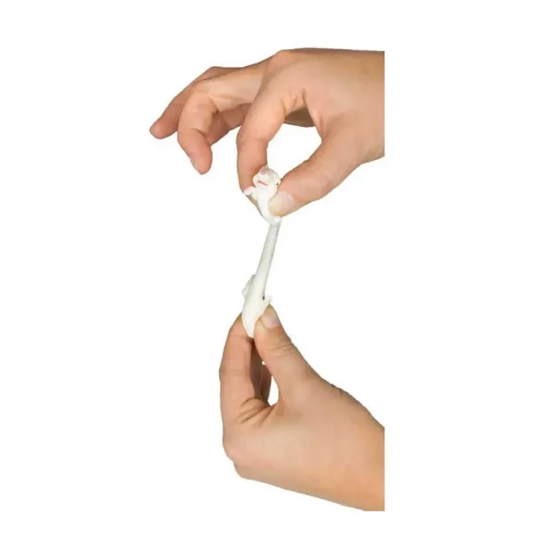 Stretchy ost med mysiga möss klämleksak fidget