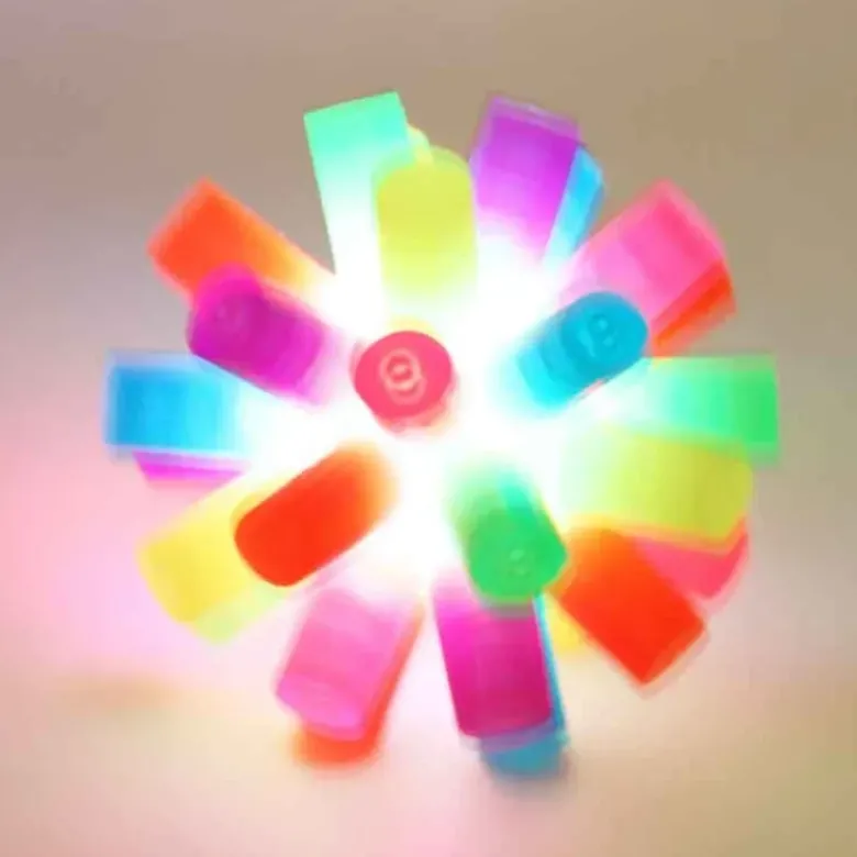 Studsboll med blinkande ljus Pogo