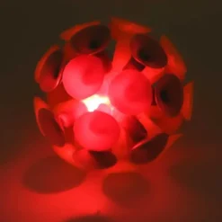 Suction ball ljus boll med sugkoppar 6 cm