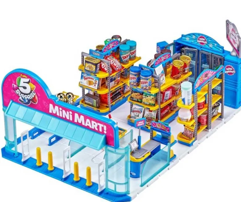 5 Surprise Mini Brands Mini Mart Mataffär