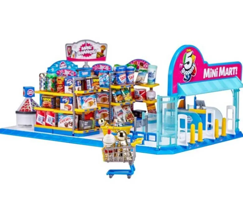 5 Surprise Mini Brands Mini Mart Mataffär