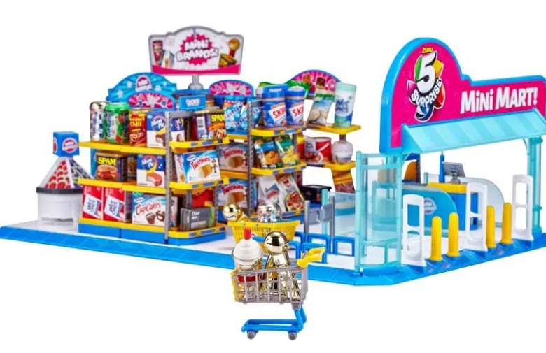 5 Surprise Mini Brands Mini Mart Mataffär