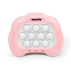 TIME POP LIGHT UP PUSH POPPER GAME PINK