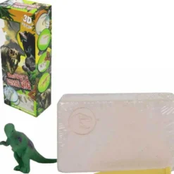 Utgrävning Dinosauriefossil och Dinosauriefigur 8,5 cm