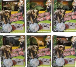 Utgrävningskit Dinosauriefossil och Dinosauriefigur 11 cm