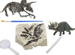 Utgrävningskit Dinosauriefossil och Dinosauriefigur 11 cm