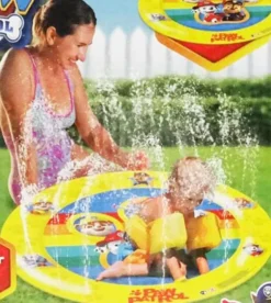 Vattenmatta Vattensprinkler Paw Patrol 100 cm