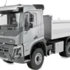 VOLVO FMX E015 DUMP TRUCK 6X4 1/14 RTR SILVER