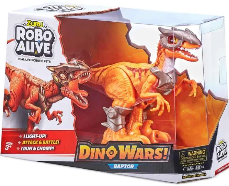 Zuru Robo Alive Dinosaurie Raptor Dino Wars